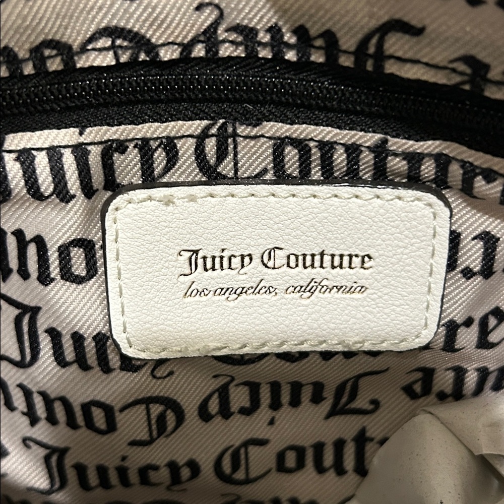 Juicy Couture Light Blue and White Studded Satchel - Picture 13 of 13